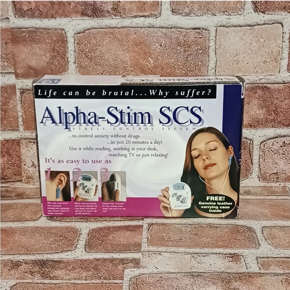 Alpha-Stim SCS Anxiety Control System